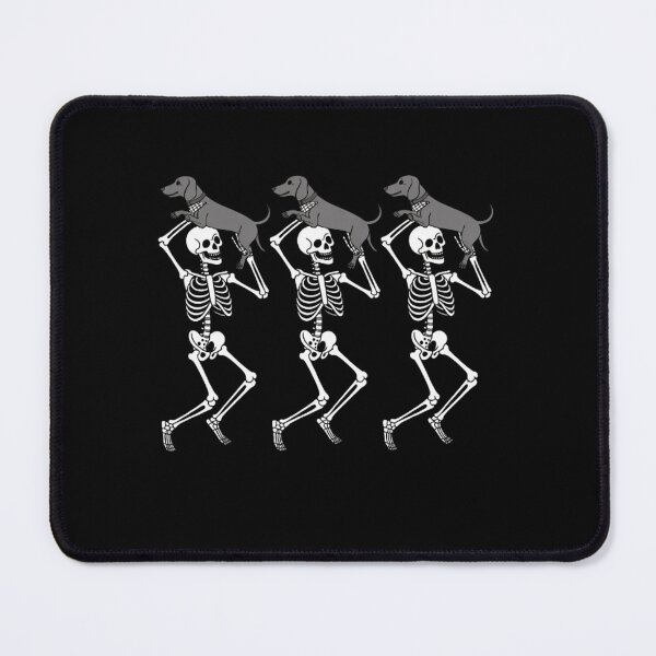 Item preview, Dancing Skeletons Dachshund Halloween designed and sold by BHMARTS.