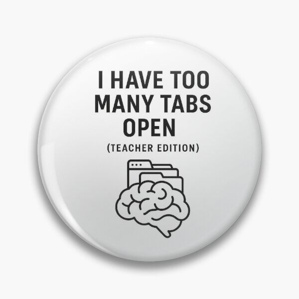 Item preview, Too Many Tabs designed and sold by Art in The Air.