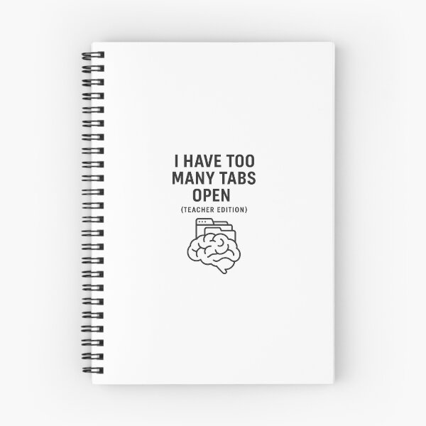 Item preview, Too Many Tabs designed and sold by Art in The Air.