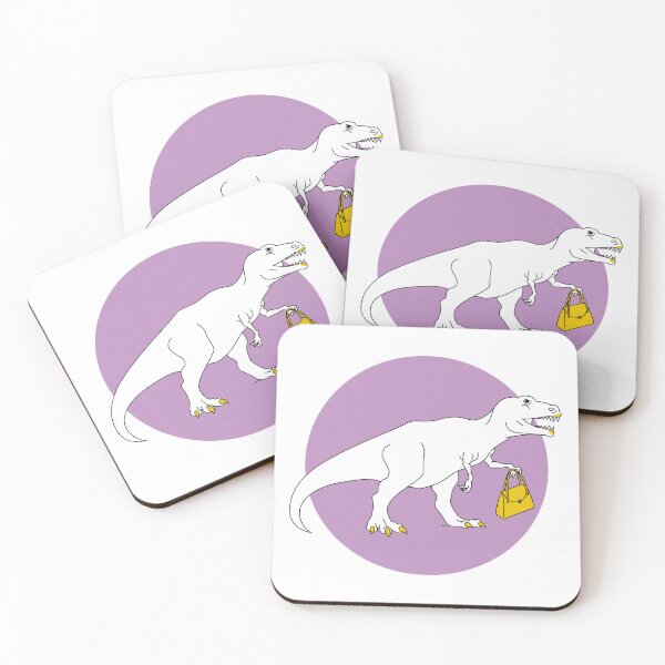 Item preview, T-rex dinosaur with handbag designed and sold by Avonduren.