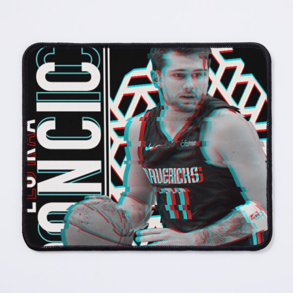 Item preview, Luka Dončić Mavericks Basketball 3D Glitch Art designed and sold by MatthewRJackson.