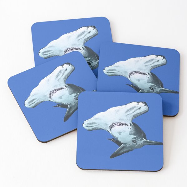 Item preview, A hammerhead shark portrait photo | unique photo art designed and sold by DiveDuke.