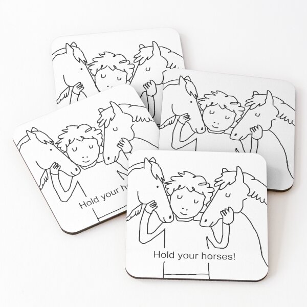 Item preview, Hold your horses! Doodle  designed and sold by PocketDrawing.