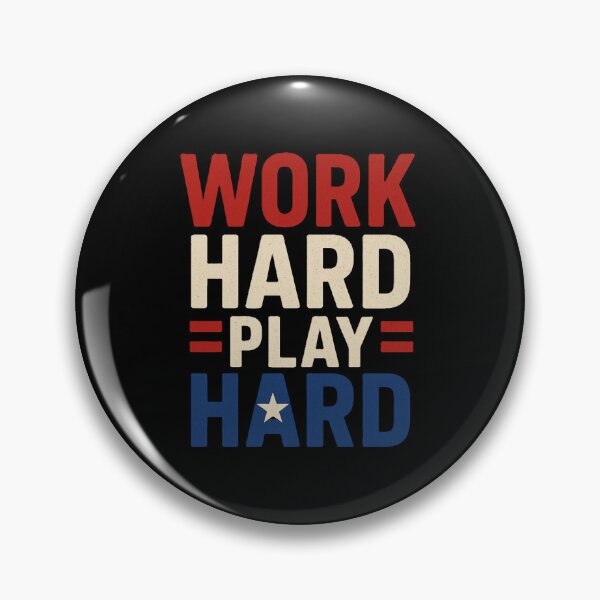 Item preview, Work Hard Play Hard - USA Star Cleat designed and sold by DesignsMjB.