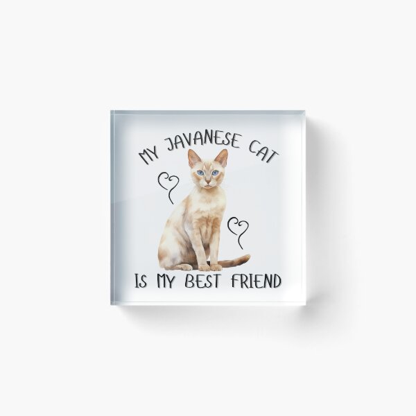 Item preview, My Javanese Cat Is My Best Friend designed and sold by Viikis.