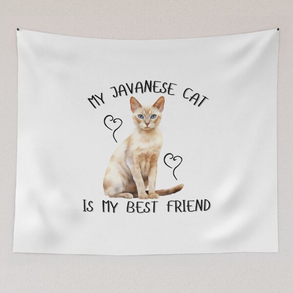 Item preview, My Javanese Cat Is My Best Friend designed and sold by Viikis.