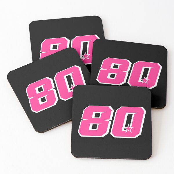 Item preview, David Alonso #80 Pink Number Plate | MotoGP Vector Art 2025 designed and sold by Fan Art Station .