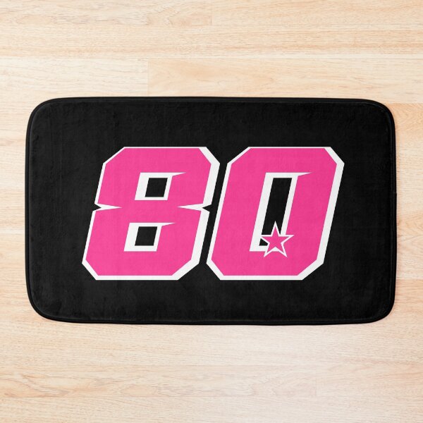 Item preview, David Alonso #80 Pink Number Plate | MotoGP Vector Art 2025 designed and sold by Fan Art Station .