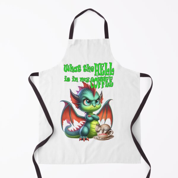 Item preview, Angry dragon snarls what the hell is in my coffee designed and sold by LoneAngel.