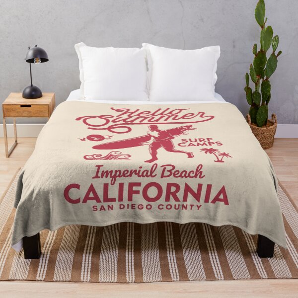 Item preview, Imperial Beach Summer Surf Camp Surfing San Diego County California designed and sold by eclecTEEq.