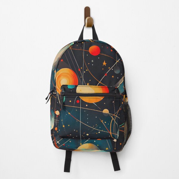 Item preview, Seamless Cosmic Geometry – Celestial Flow on Fabric designed and sold by Nest & Thread.