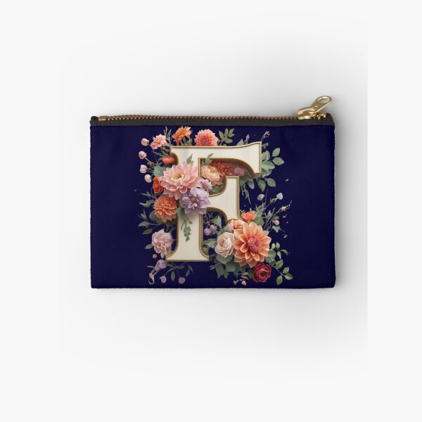 Item preview, Elegant Floral Monogram Letter F – Botanical Initial with Peonies, Roses & Dahlias | Personalized Gift & Feminine Decor designed and sold by AmenAlways.