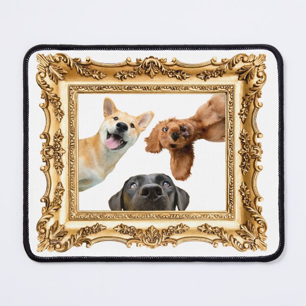 Item preview, Funny Dog Family Portrait designed and sold by Bear Wolf Design.