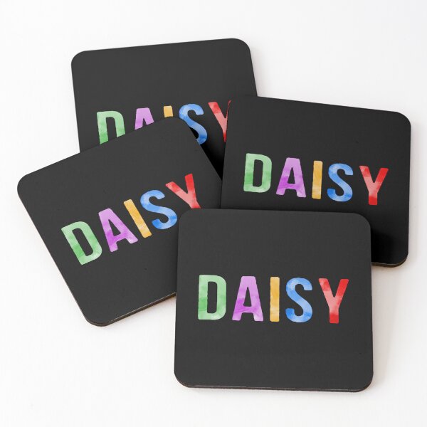Item preview, Daisy Name Bright Colors designed and sold by Jeallan Designs.