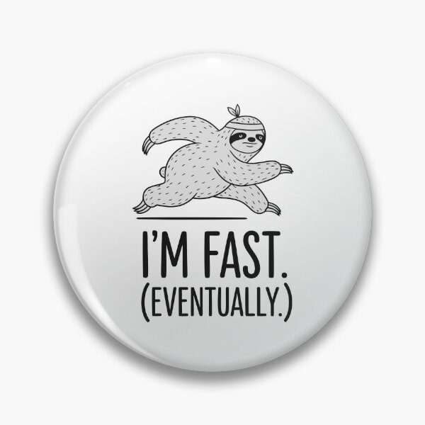 Item preview, I’m Fast. (Eventually.) designed and sold by Amir Faysal.