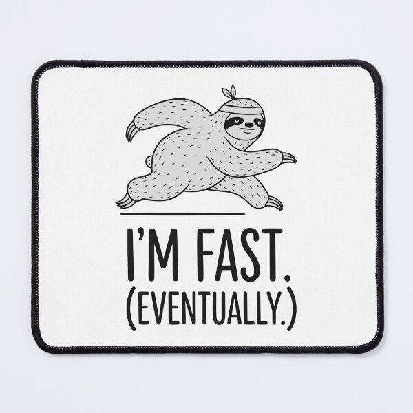 Item preview, I’m Fast. (Eventually.) designed and sold by Amir Faysal.