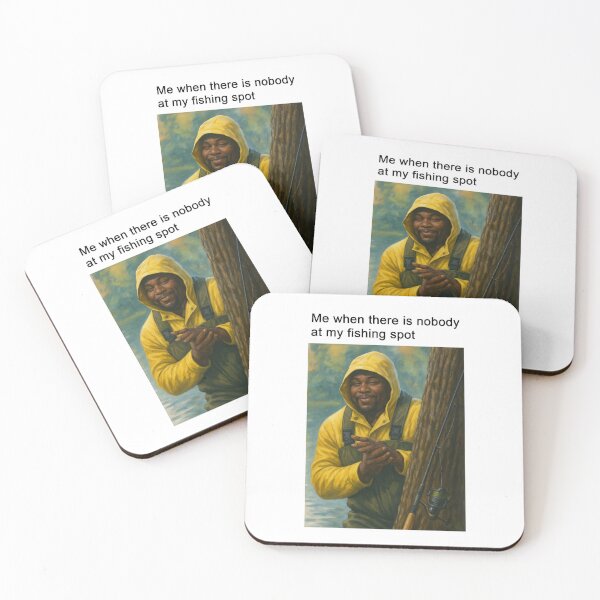 Item preview, Nobody at My Fishing Spot designed and sold by StrawDesign.
