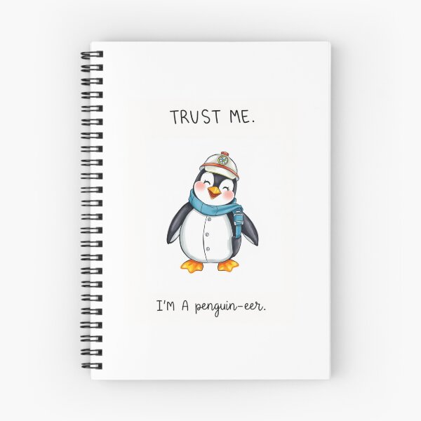 Item preview, Trust me I am a pen-guineer penguin engineer career gift pun funny meme birthday profession designed and sold by CheeseBlueprint.