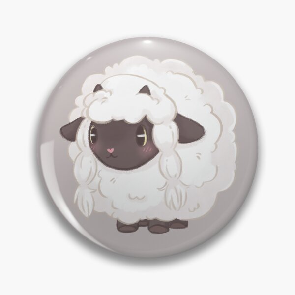 Item preview, Cute Wooloo Sheep Sticker designed and sold by Fluffey Atelier.