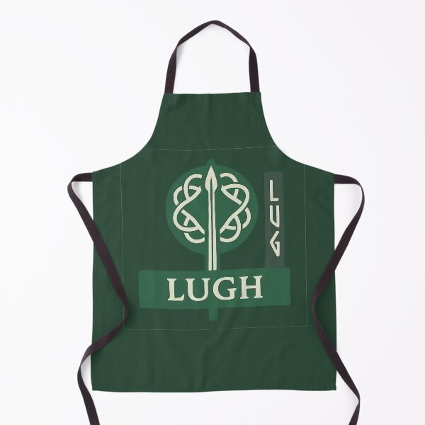Item preview, Lugh Celtic God – Spear & Radiant Knotwork Badge designed and sold by Bratak.
