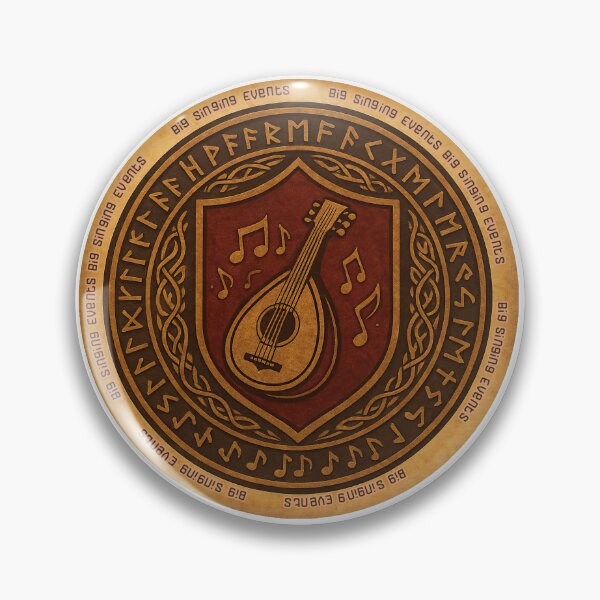 Item preview, BSE Bard’s Tale Logo Medieval Fantasy RPG Emblem designed and sold by Piotrek0001.