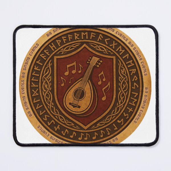 Item preview, BSE Bard’s Tale Logo Medieval Fantasy RPG Emblem designed and sold by Piotrek0001.