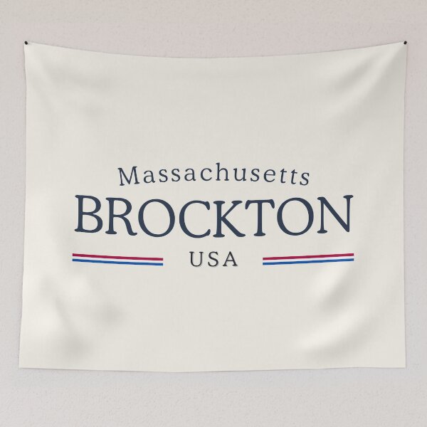 Aperçu de l'œuvre Brockton Massachusetts Heritage – Crème classique créée et vendue par buglevel.