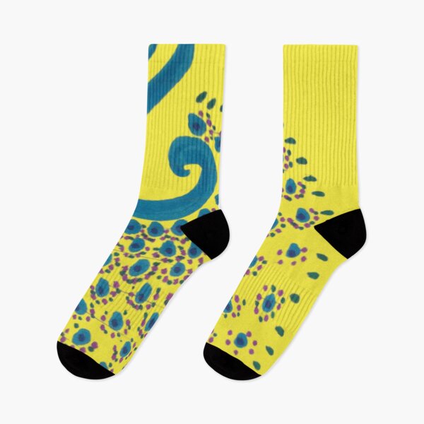 Item preview, Vibrant Peacock Illustration – Bold Yellow Background designed and sold by BulletKitty82.