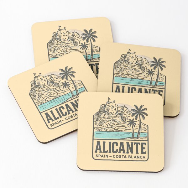 Item preview, Alicante Sketch T-Shirt – Santa Bárbara Castle Costa Blanca Spain designed and sold by Timeless Design.