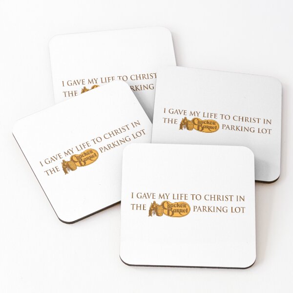 Item preview, I Gave My Life to Christ in the Cracker Barrel Parking Lot designed and sold by ChickenFund.