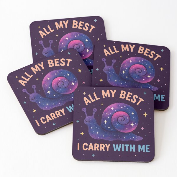 Item preview, Galactic Snail – Inspirational Cosmic Animal designed and sold by AgonGM.