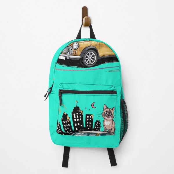 Item preview, Vintage Classic Car Fun Cars Criative Cat designed and sold by PrintCarClub.