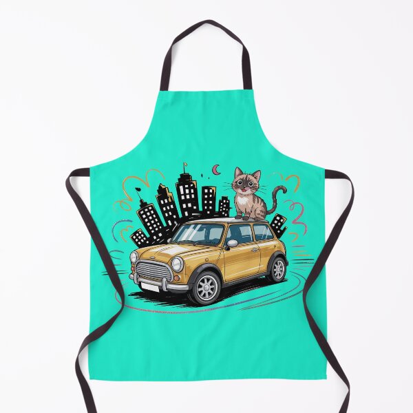 Item preview, Vintage Classic Car Fun Cars Criative Cat designed and sold by PrintCarClub.