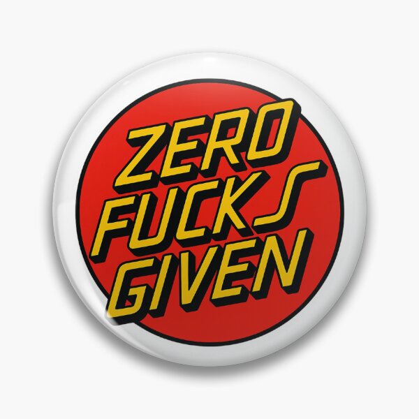 Item preview, ZERO F*S GIVEN – Bold Skate Logo Parody** designed and sold by RICK-TURNER.