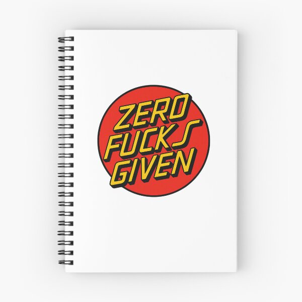 Item preview, ZERO F*S GIVEN – Bold Skate Logo Parody** designed and sold by RICK-TURNER.