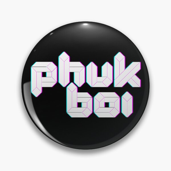Artikelvorschau, Phuk Boi 3D Geometrischer Glitch-Schriftzug entworfen und verkauft von UNK-Fatigues.