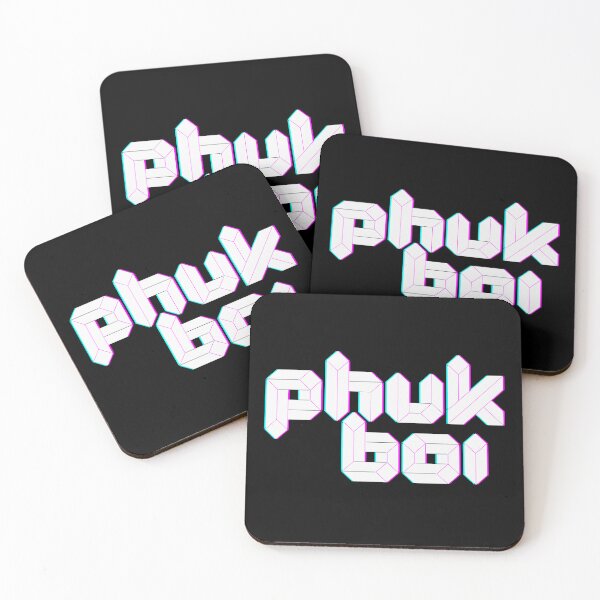Item preview, Phuk Boi 3D Geometric Glitch Lettering  designed and sold by UNK-Fatigues.