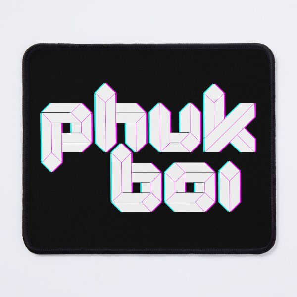 Item preview, Phuk Boi 3D Geometric Glitch Lettering designed and sold by UNK-Fatigues.
