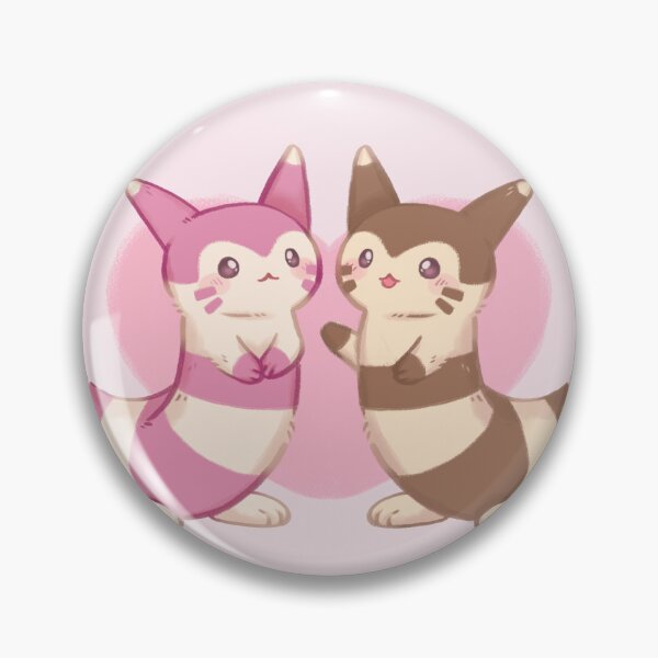 Item preview, Cute Shiny Furret Heart sticker designed and sold by Fluffey Atelier.
