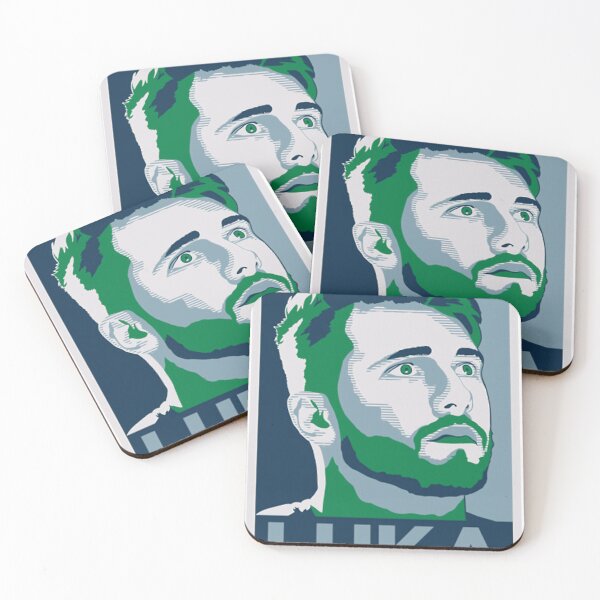 Item preview, Luka Dončić Pop Art Portrait Basketball Tribute designed and sold by KlaudiaHertzog.