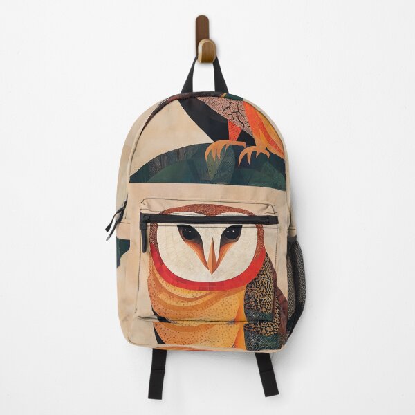 Item preview, A beautiful artistic design of a barn owl with a radial composition. designed and sold by HEMRO.