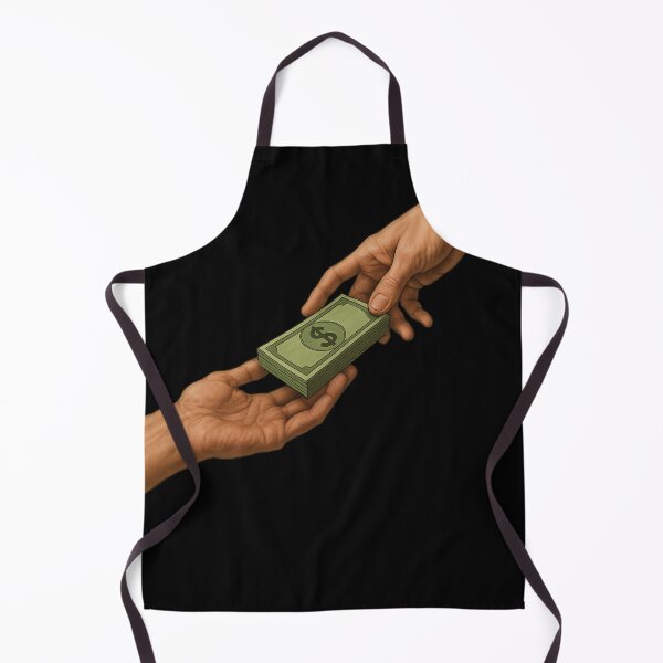 Item preview, Hands Passing Cash Money Illustration designed and sold by Nuvijo.