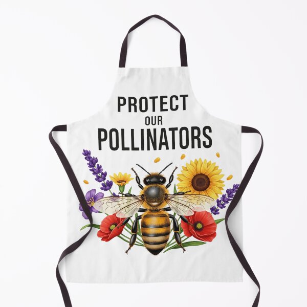 Item preview, Protect Our Pollinators - Bee & Floral Conservation Design designed and sold by ART-POD-PL.