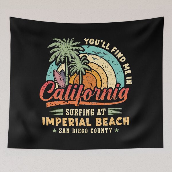 Item preview, Surfing Imperial Beach Surf San Diego County California designed and sold by eclecTEEq.