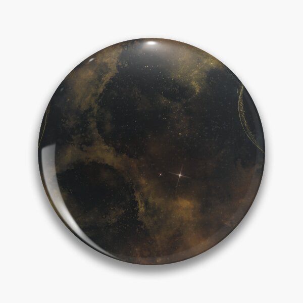 Item preview, Black and Gold Nebula designed and sold by ArtByElandria.