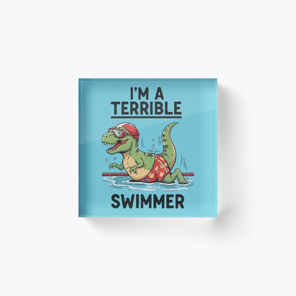 Item preview, Terrible Swimmer designed and sold by Amir Faysal.