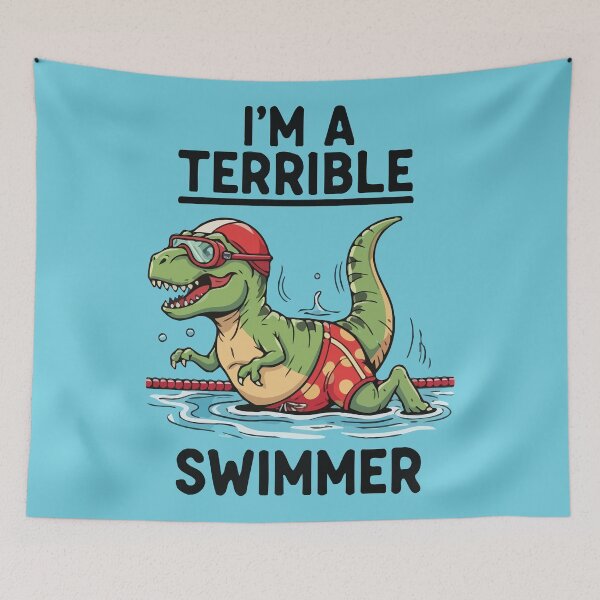 Item preview, Terrible Swimmer designed and sold by Amir Faysal.