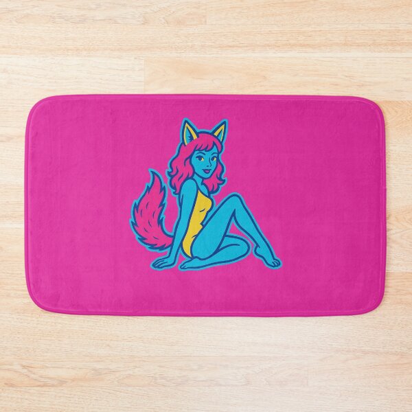 Item preview, Retro Fox Girl designed and sold by FrictionMaxxing.