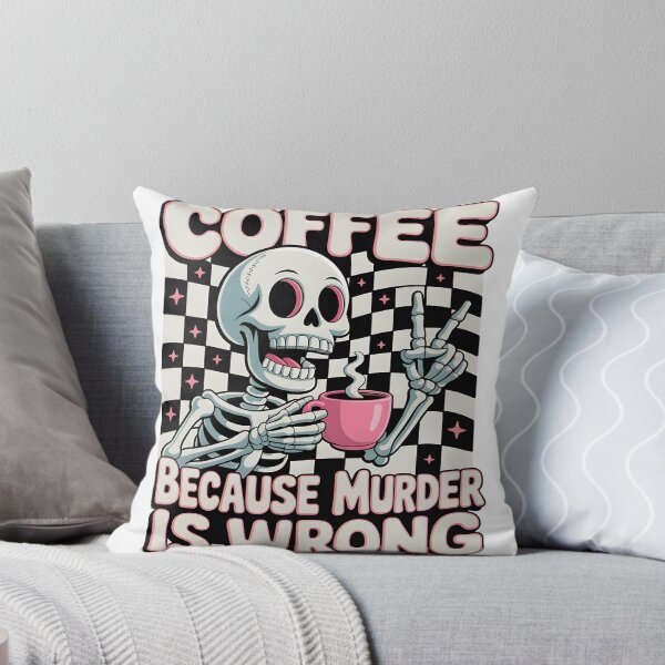 Item preview, Coffee Skeleton PNG - Dark Humor designed and sold by Charlietule.