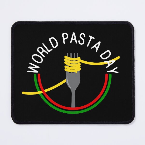 Item preview, World Pasta Day Logo designed and sold by HotHibiscus.